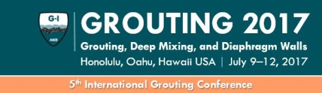 Grouting 2017: Grouting, Deep Mixing, and Diaphragm Walls