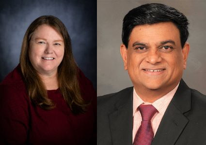 Dr. Susan E. Burns and Dr. Anand Puppala