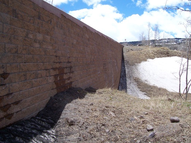 Previously shown soil-nailed shored MSE wall project complete with facing. Courtesy of Colorado DOT.