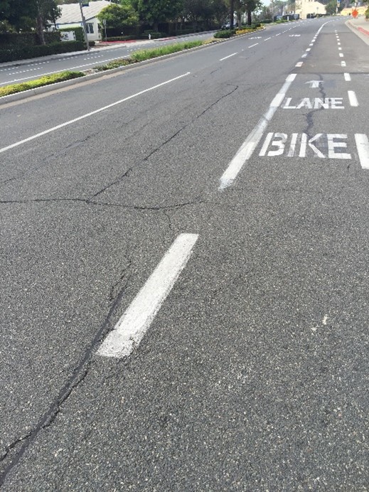 2016: Before installation of GlasPave paving mat.