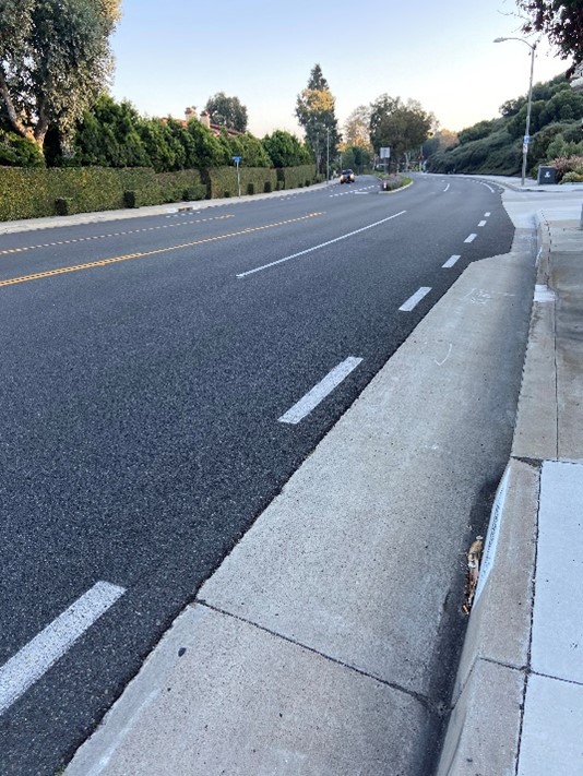 2016: After installation of GlasPave paving mat.