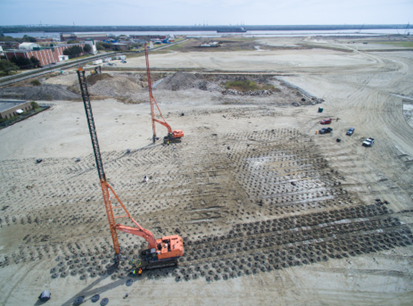 Port of Charleston Prefabricated Vertical Drain Installation