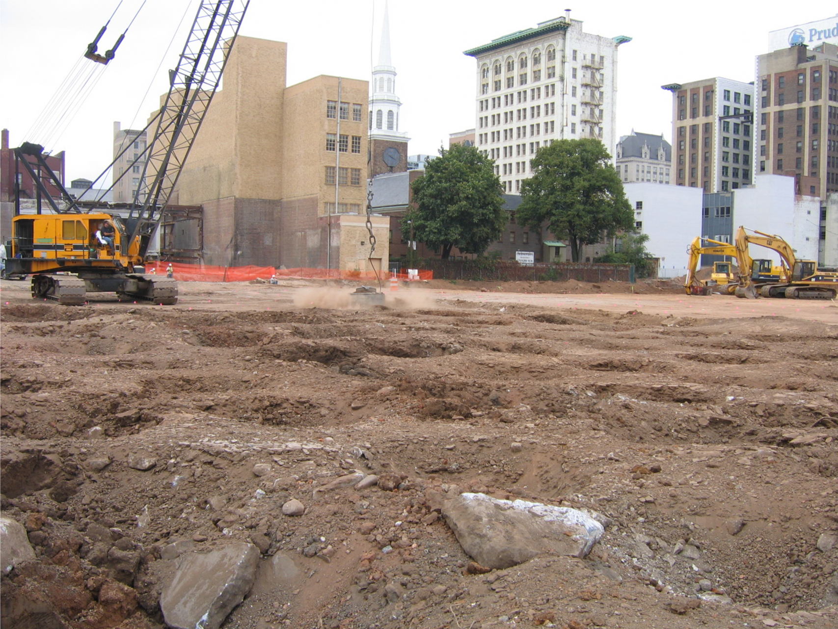 Deep Dynamic Compaction (Photo Courtesy of Densification, Inc.)