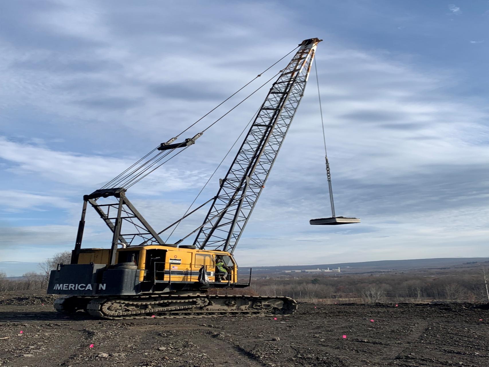 Deep Dynamic Compaction (Photo Courtesy of Densification, Inc.)